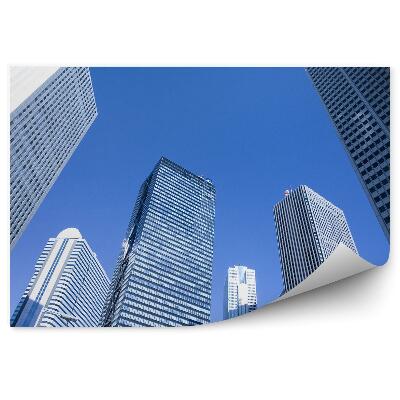 Okleina na ścianę Drapacze chmur wieżowce miasto