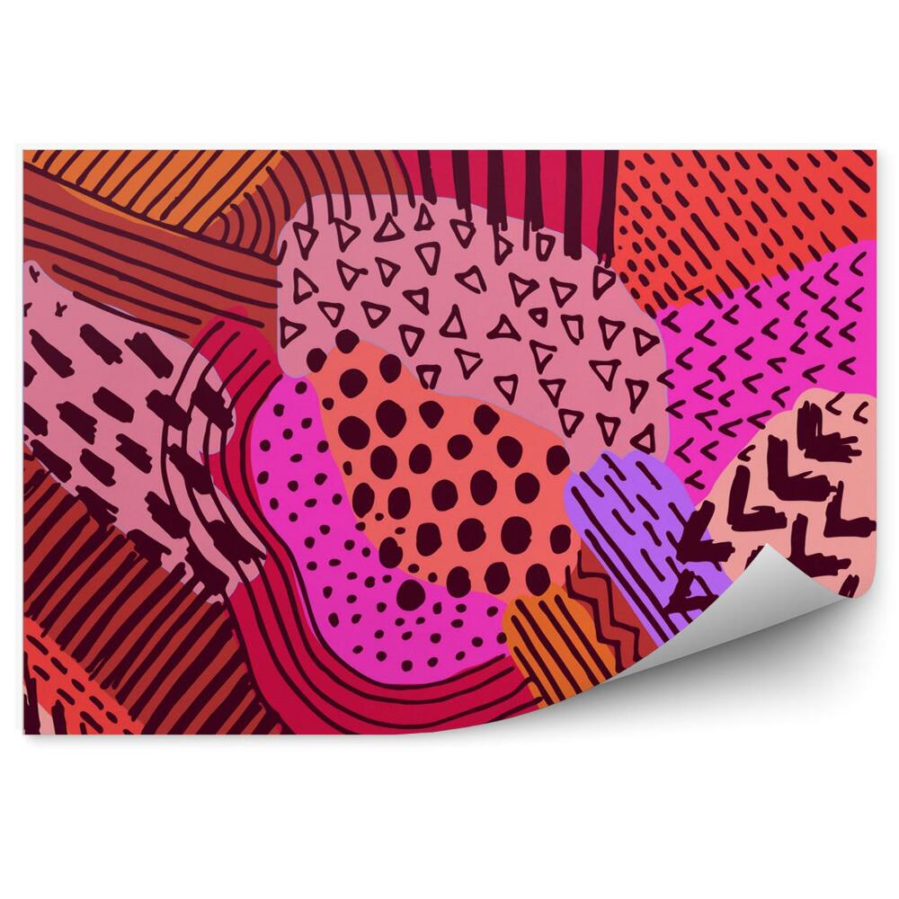 Fototapeta Wzór geometryczny, kształty, sztuka, geometryczne tło, mozaiki