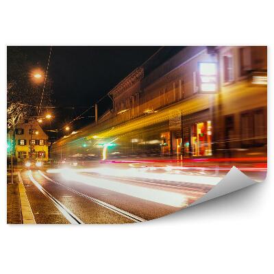 Fotopeta Światło ruch budynki miasto