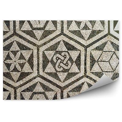 Okleina ścienna Mozaika kostka kształty wzór geometryczny