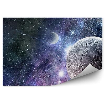 Fototapeta Planety wszechświat gwiazdy galaktyka przestrzeń kosmiczna