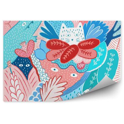 Fototapeta Kotek ukryty w dźungli