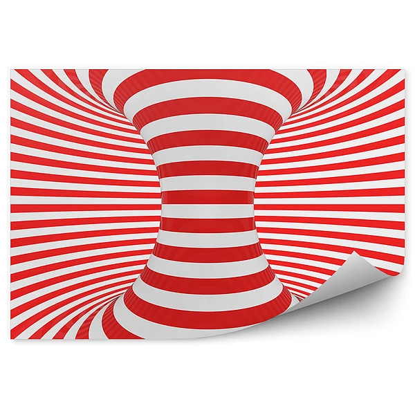 Okleina ścienna Wir optyczny 3d