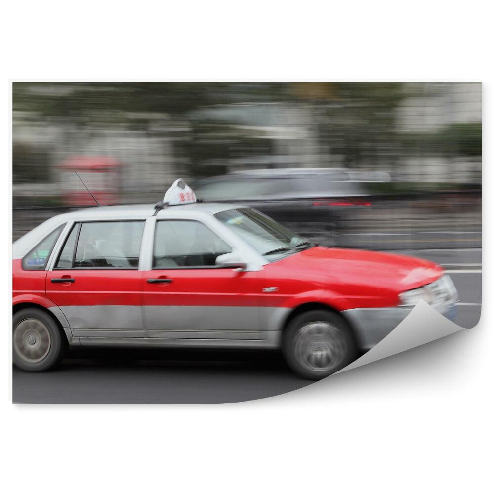 Fotopeta Szanghaj chiny taksówka auto transport