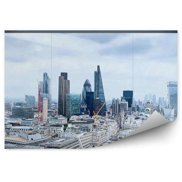 Fototapeta na ścianę Nowoczesne budynki widok przez okno