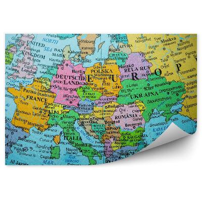 Fototapeta na ścianę Globus europa kraje mapa