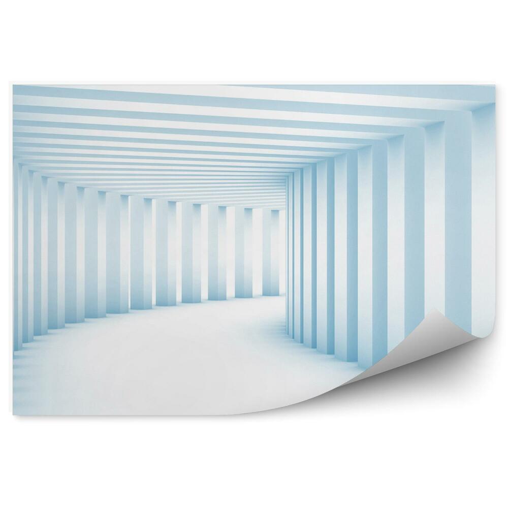 Okleina na ścianę Tunel kolumny