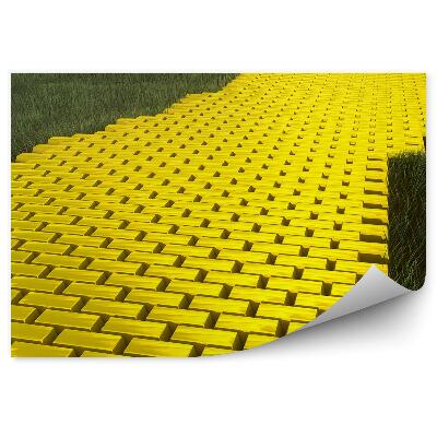 Okleina na ścianę Sztabki złota tworzące ścieżkę