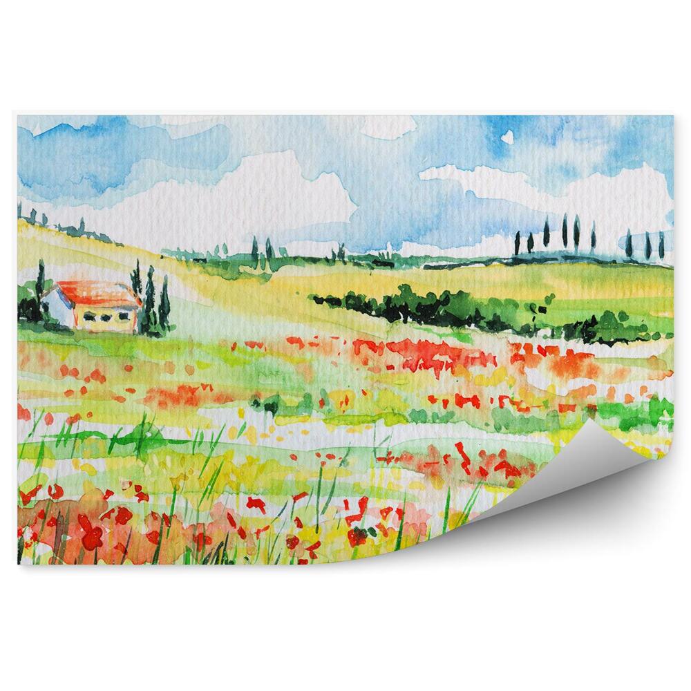 Fototapeta Toskański krajobraz obraz