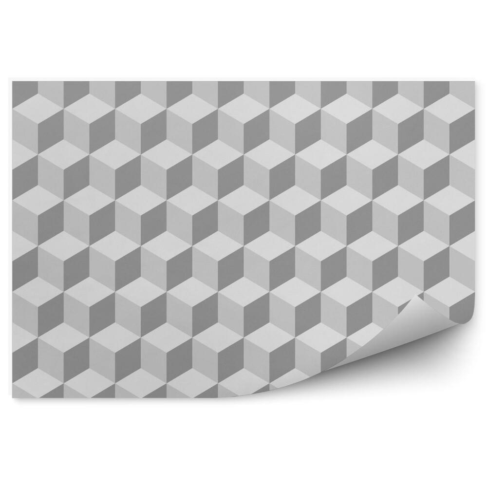 Fototapeta 3d izometrycznej wzór kostki