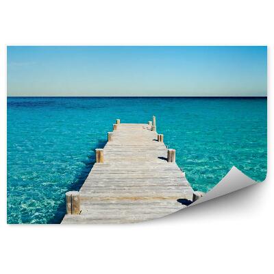 Fototapeta Beach boardwalk wakacje