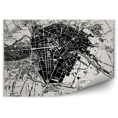 Fototapeta Historyczne mapa berlin niemcy