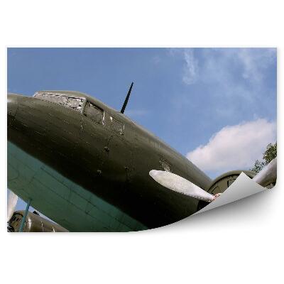 Fotopeta Stary samolot pasażerski zbliżenie