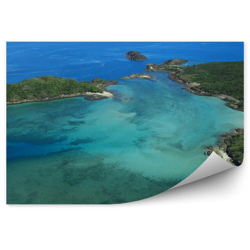 Fototapeta Australia wyspa zieleń skały