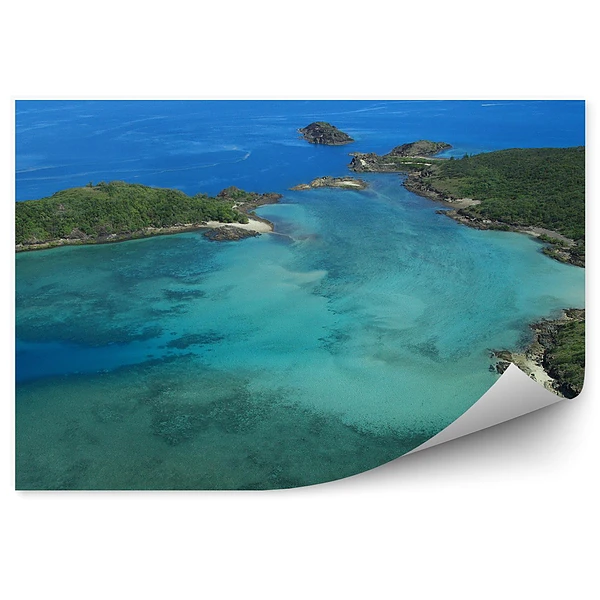 Fototapeta Australia wyspa zieleń skały