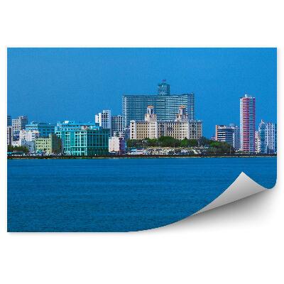 Fototapeta na ścianę budynki morze niebo Hawana Kuba