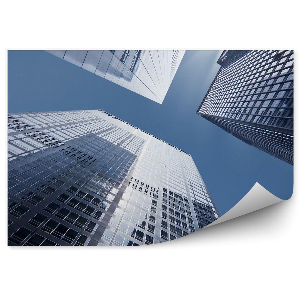 Fototapeta wieżowce szkło Nowy Jork