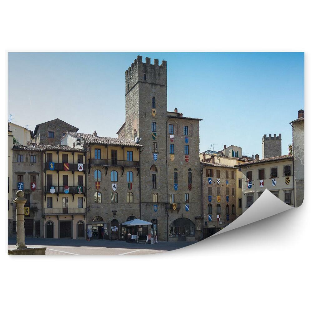 Fototapeta Piazza Grande Arezzo Toskania
