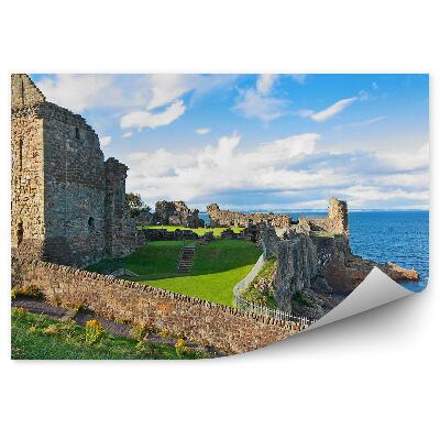 Okleina na ścianę Ruiny średniowiecznej budowli