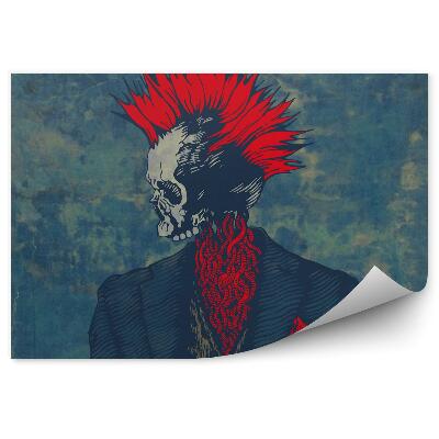 Fototapeta Szkielet punk