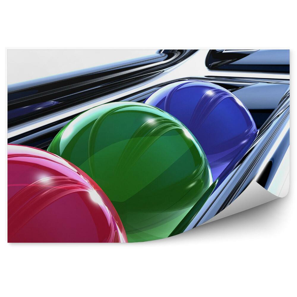 Okleina ścienna Kolorowe kule