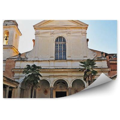 Fototapeta na ścianę Rzym Basilica di San Clemente niebo
