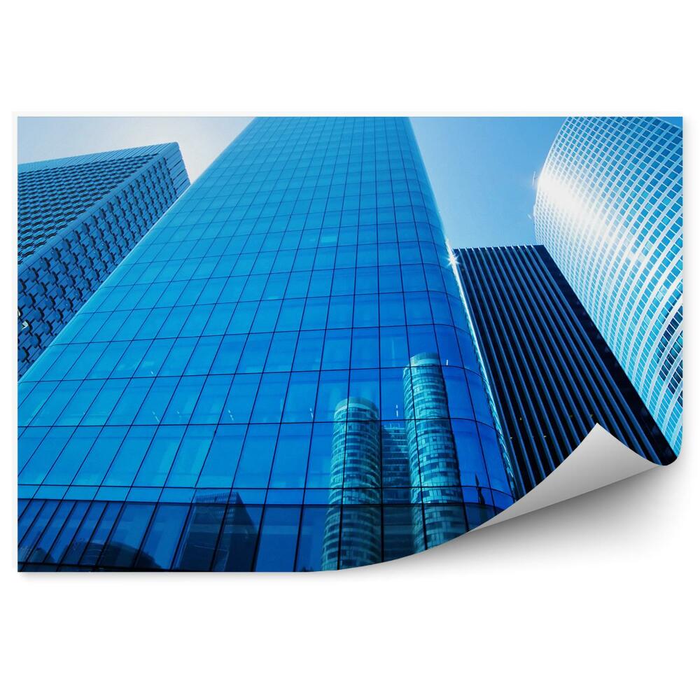 Fototapeta wieżowce niebo Francja Paryż