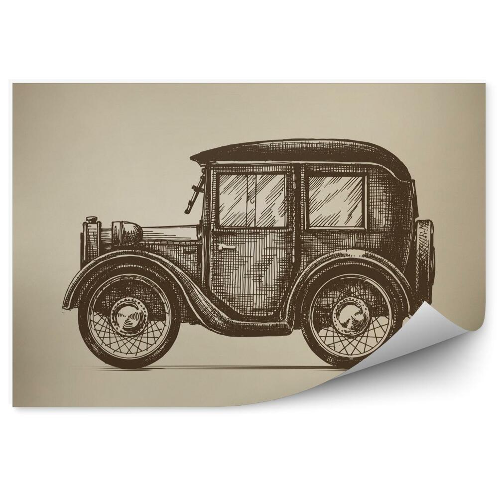 Fototapeta Stary samochód vintage