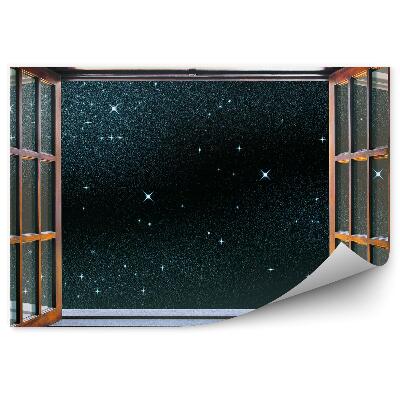 Okleina na ścianę Okno gwiaździste