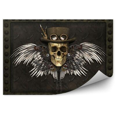 Fototapeta Czaszka i skrzydla