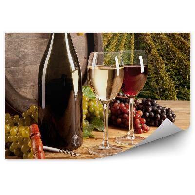 Fototapeta Wina w winnicy