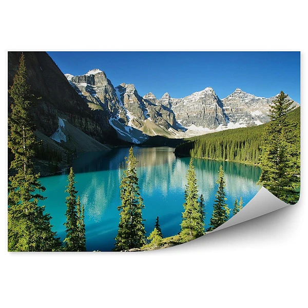 Fototapeta Jeziora morenowe park narodowy banff