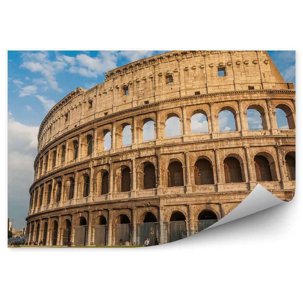 Okleina na ścianę Zabytek architektura koloseum