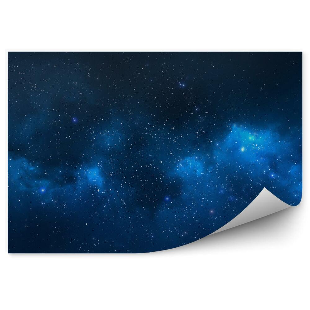 Fototapeta Nocne niebo wszechświat niebo pełne gwiazd mgławice galaktyka
