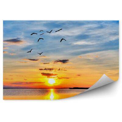 Fototapeta Zachód słońca nad morzem