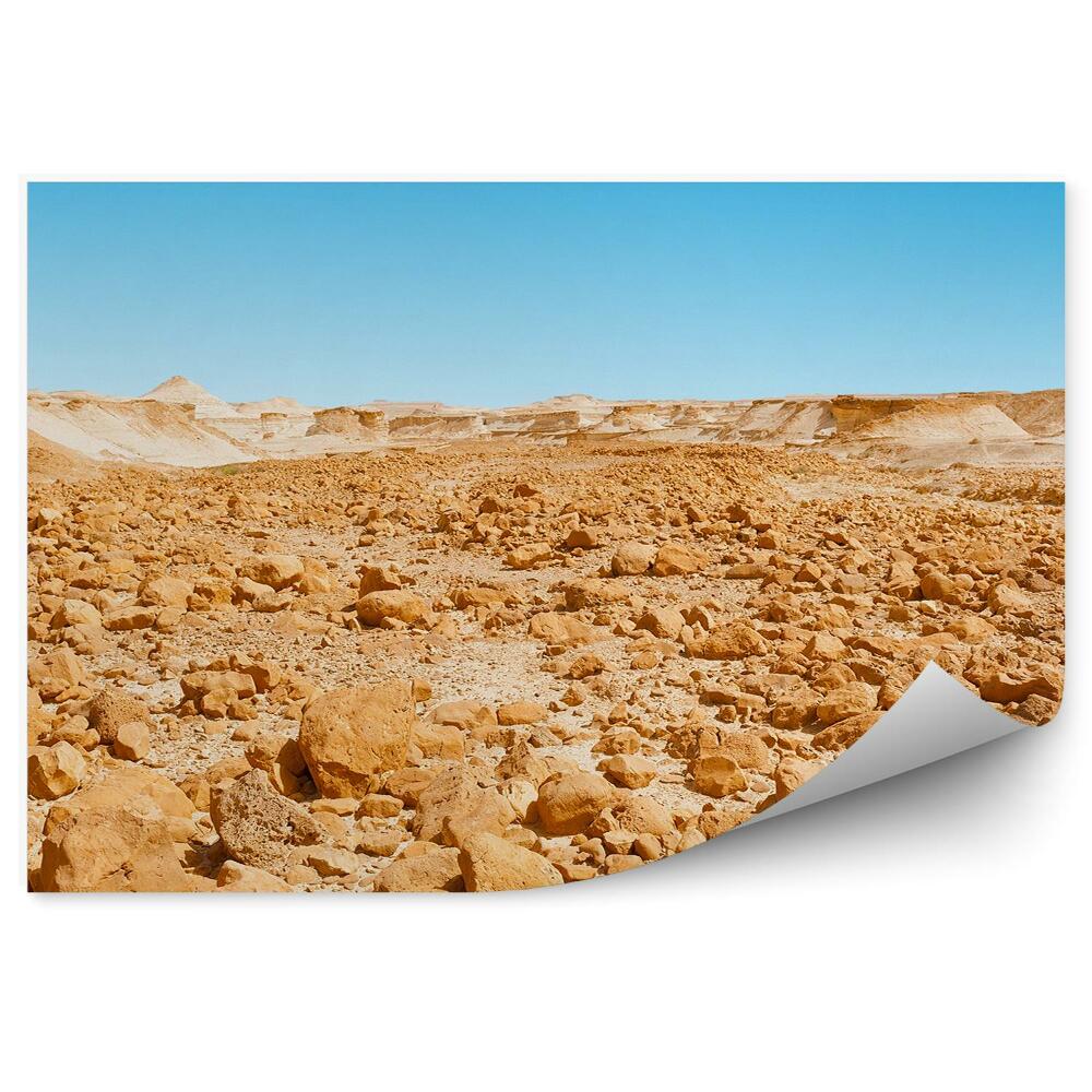 Okleina ścienna Kamienie pustynia niebo