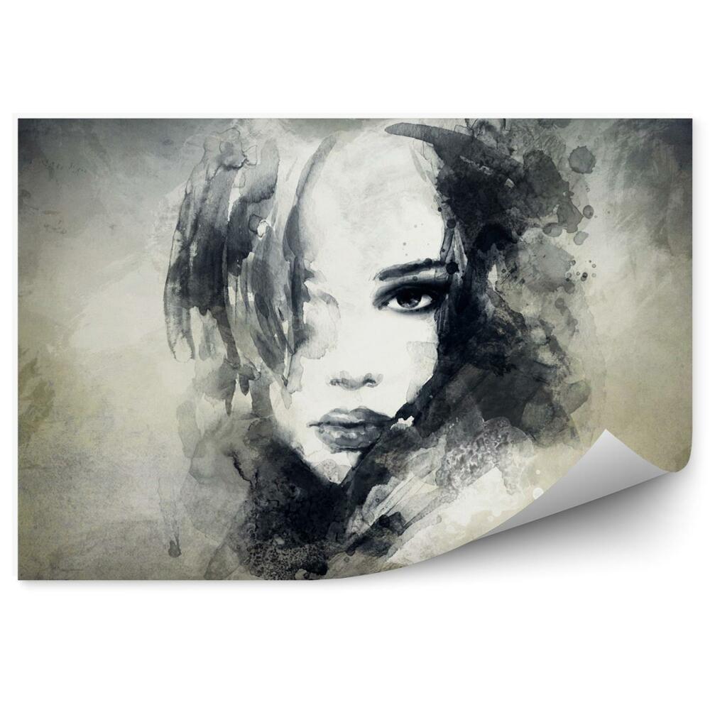 Fotopeta Abstrakcyjny portret kobiety
