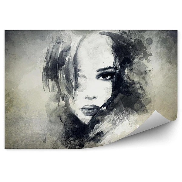 Fotopeta Abstrakcyjny portret kobiety