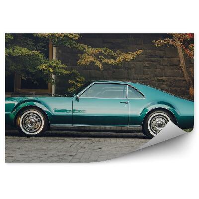 Fotopeta Retro samochód budynek architektura