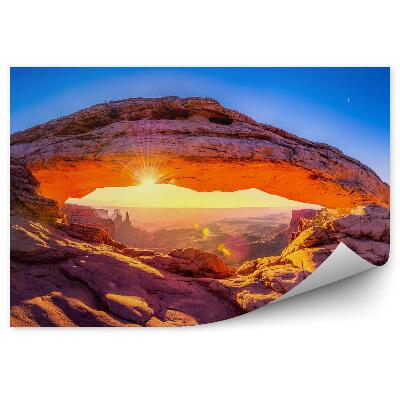 Fototapeta Mesa arch na wschodzie słońca