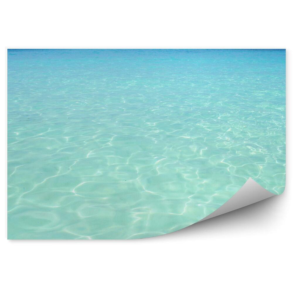 Okleina ścienna Ocean góry jacht niebo woda