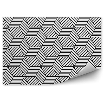 Fototapeta Geometryczny wzór z kostki