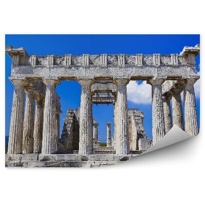 Fototapeta Ruiny świątyni na wyspie egina