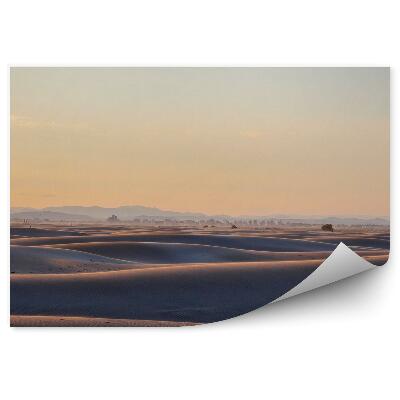 Okleina ścienna Wydmy pustynia niebo chmury