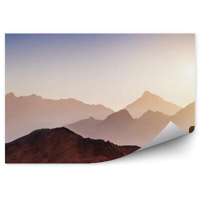 Fototapeta Góry krajobraz widok niebo mgła