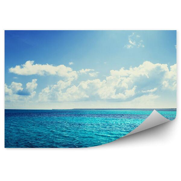 Fototapeta Morze karaibskie niebo chmury