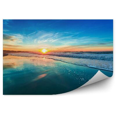 Fototapeta Zachód słońca nad morzem