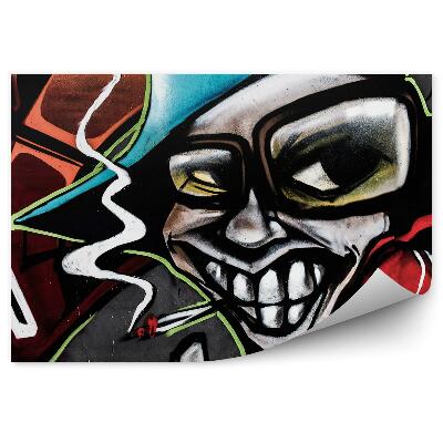 Okleina na ścianę Graffiti raper