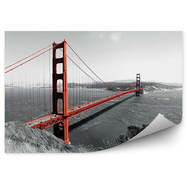 Fototapeta Czerwony most golden gate