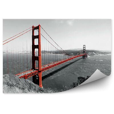Fototapeta Czerwony most golden gate